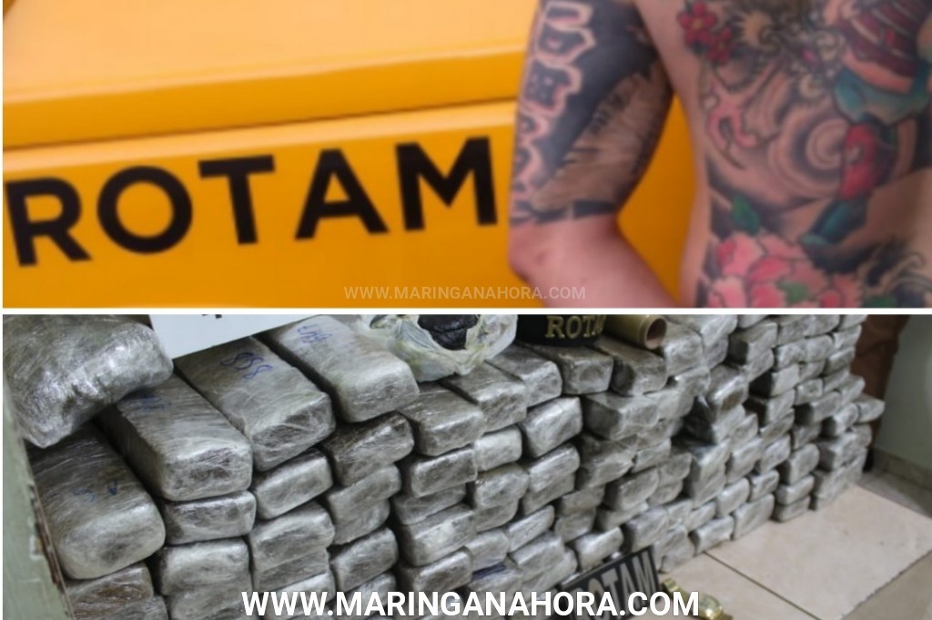 foto de Rotam apreende grande quantidade de droga no Conjunto Patrícia em Maringá