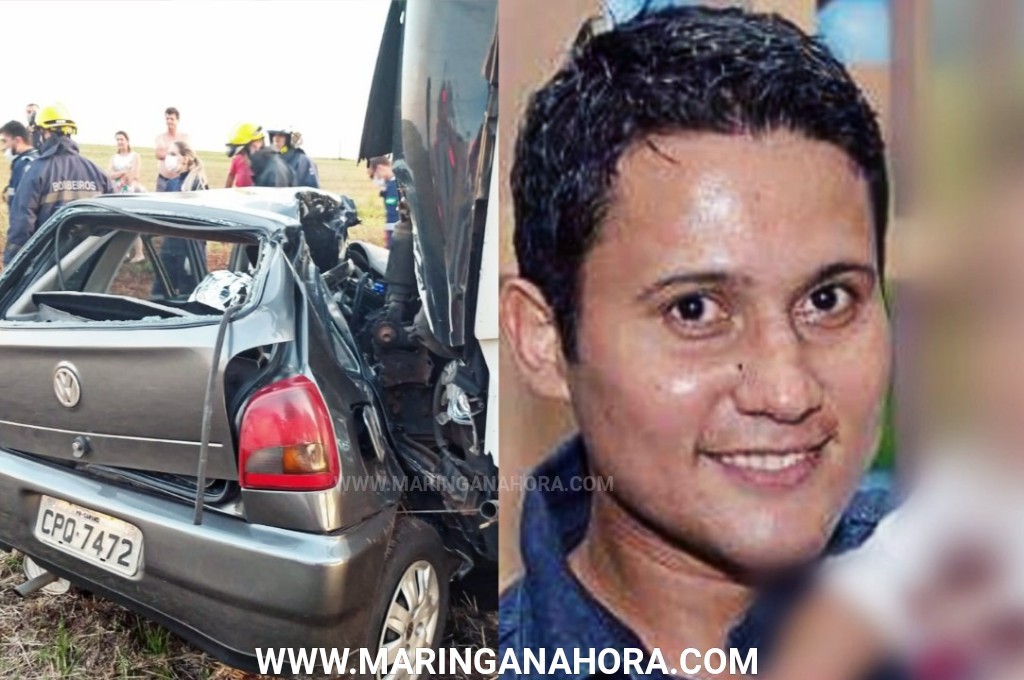 foto de Funileiro de Sarandi bate carro contra caminhão e morre na hora