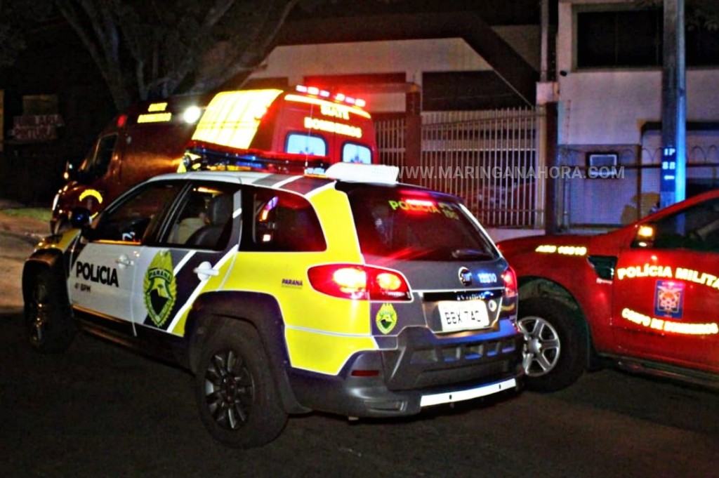 foto de Homem é esfaqueado em tentativa de homicídio em Maringá