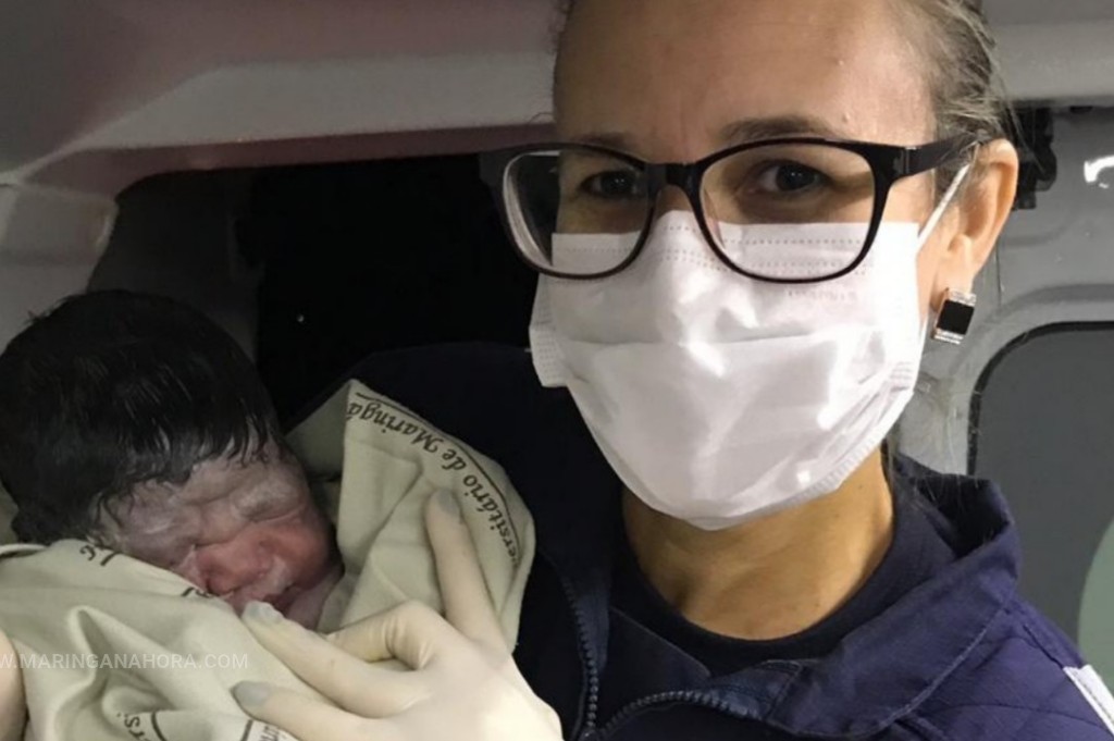 foto de Mãe dá à luz dentro de ambulância do Samu de Paiçandu