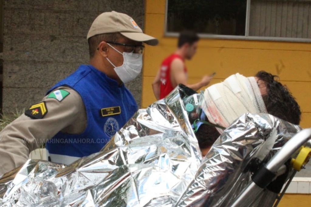 foto de Rapaz atira em amigo durante brincadeira, com arma de fogo em Maringá