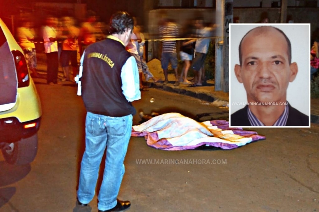 foto de Homem é executado com 12 tiros em frente de sua casa em Mandaguaçu