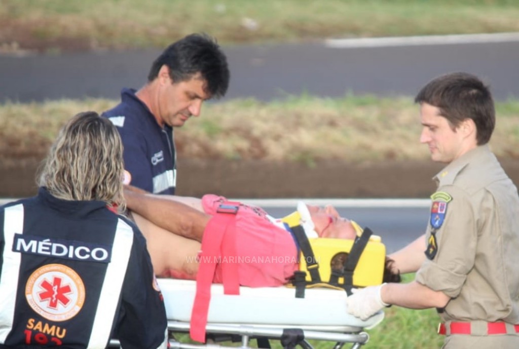 foto de Motociclista é hospitalizado em Sarandi após sofrer ferimentos graves em acidente