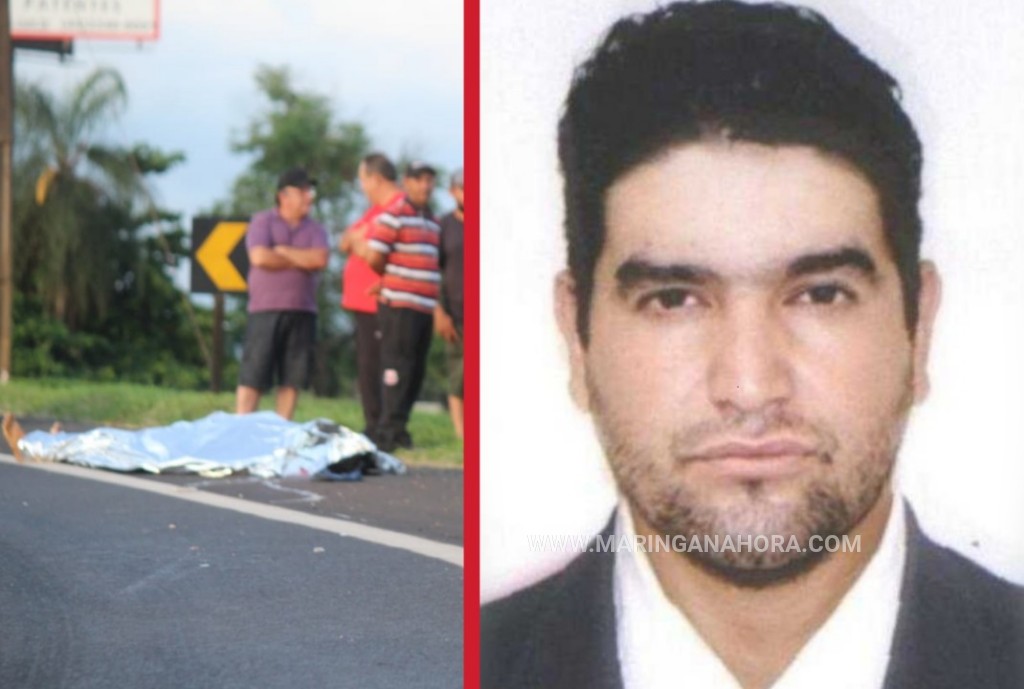 foto de Homem morre após ser atropelado por carreta na PR-317 em Maringá