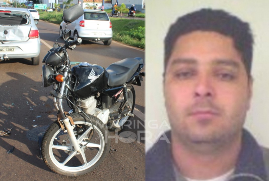 foto de Motociclista que ficou ferido após bater na traseira de carro morre no hospital em Sarandi