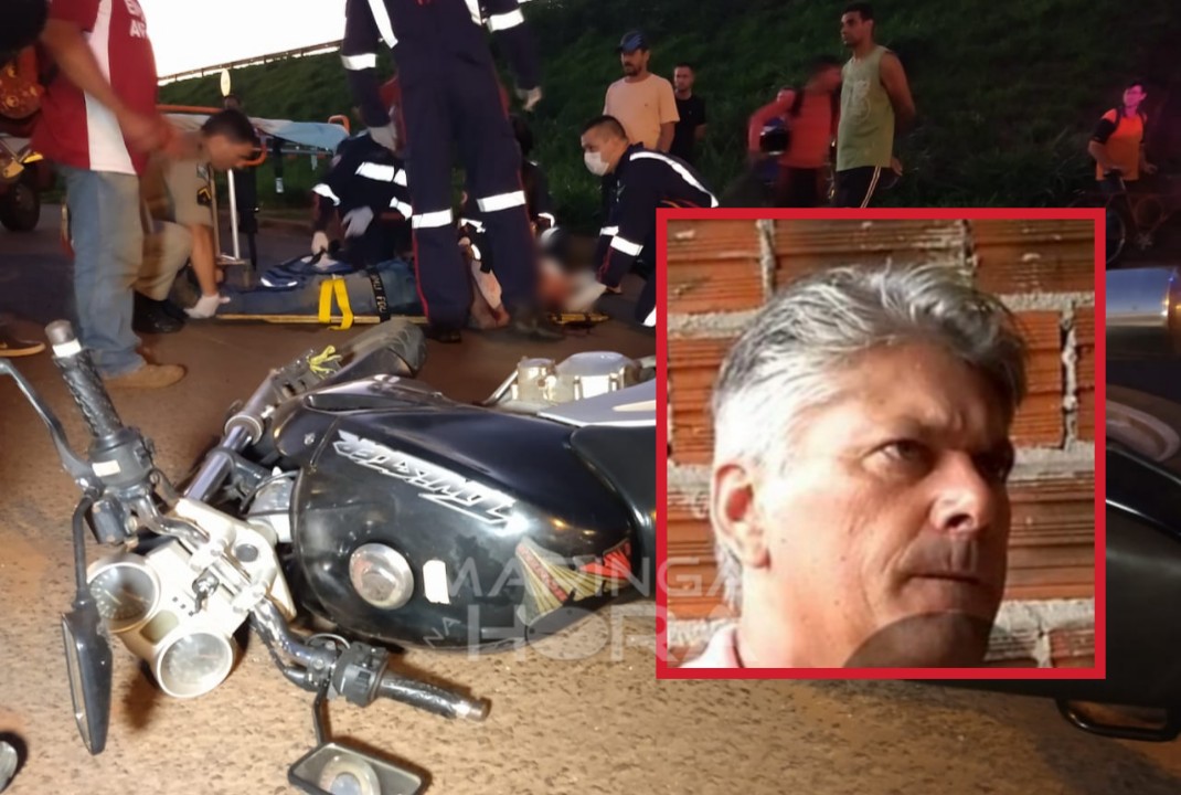 foto de Morre no hospital motociclista que sofreu queda ao passar por faixa elevada em Paiçandu