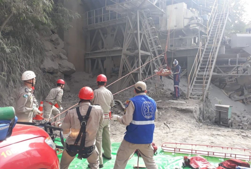 foto de Acidente de trabalho deixou um operário de 24 anos gravemente ferido em Maringá 