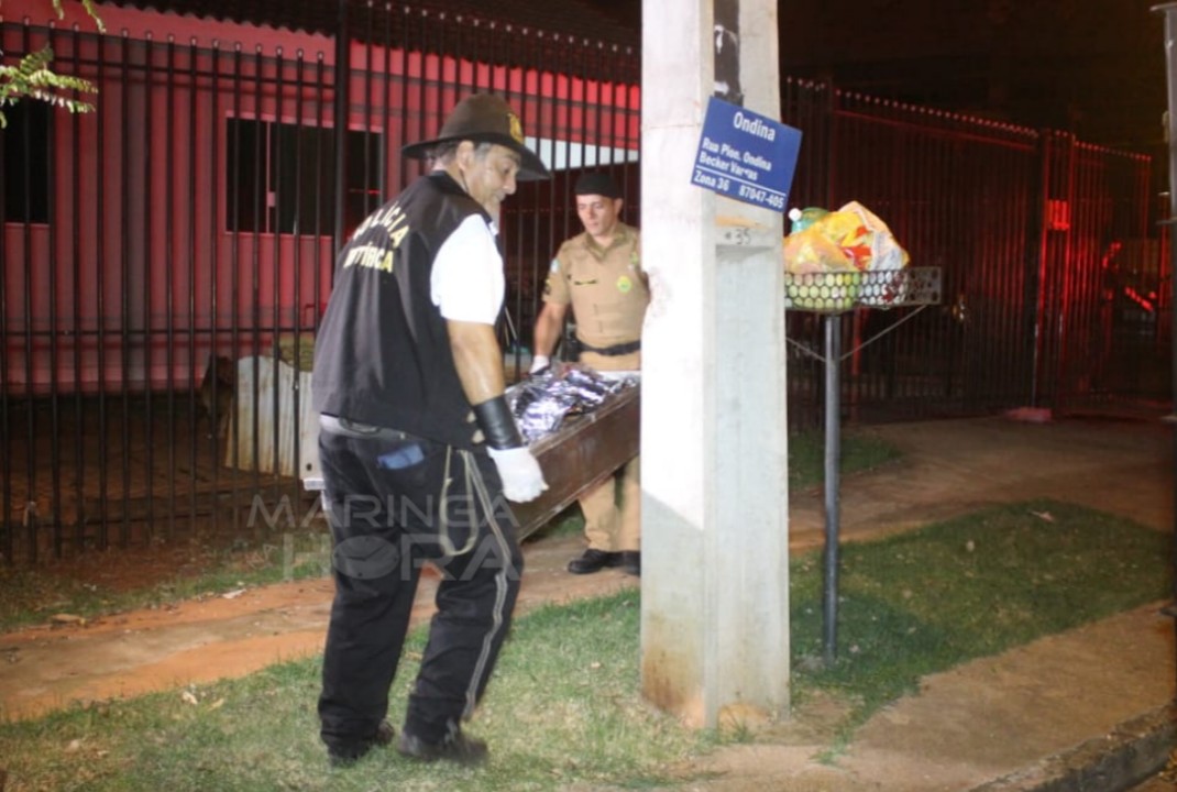 foto de Homem é morto com facada no pescoço em Maringá, a polícia suspeita de vingança