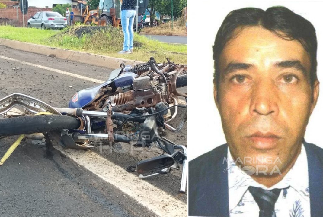 foto de Motociclista na contramão morre após colidir de frente com carro na BR-376 entre Iguatemi e Mandaguaçu