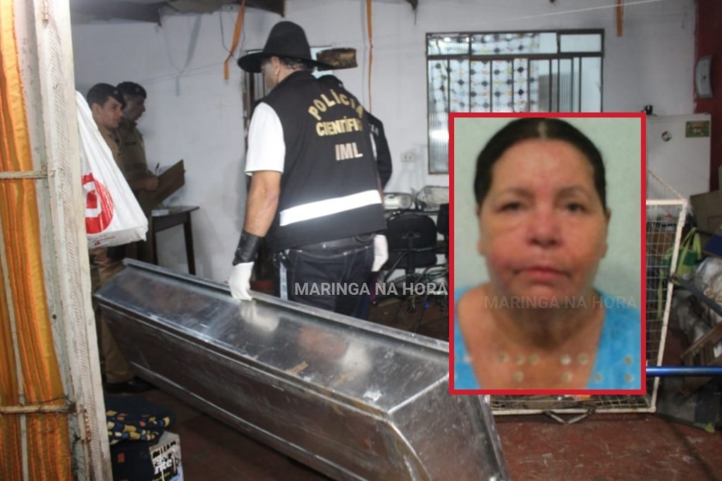 foto de Mulher de 59 anos é encontrada morta dentro de casa em Maringá