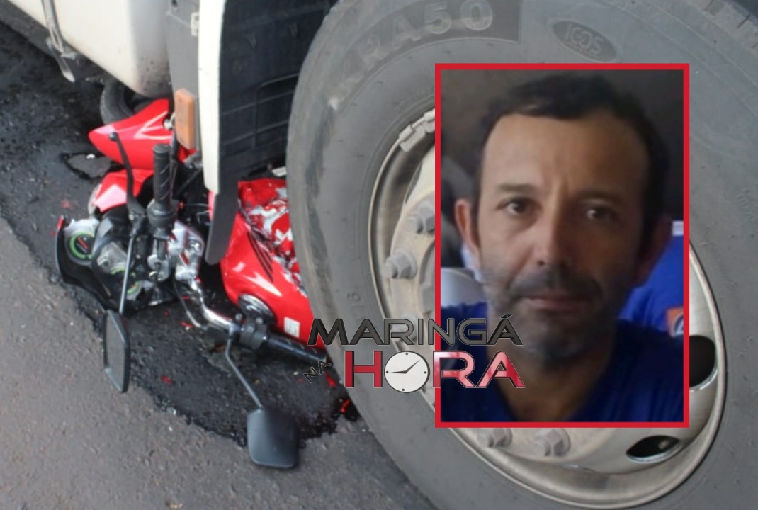 foto de Motociclista morreu após ser atropelado por carreta na Avenida Colombo, entre Sarandi e Maringá