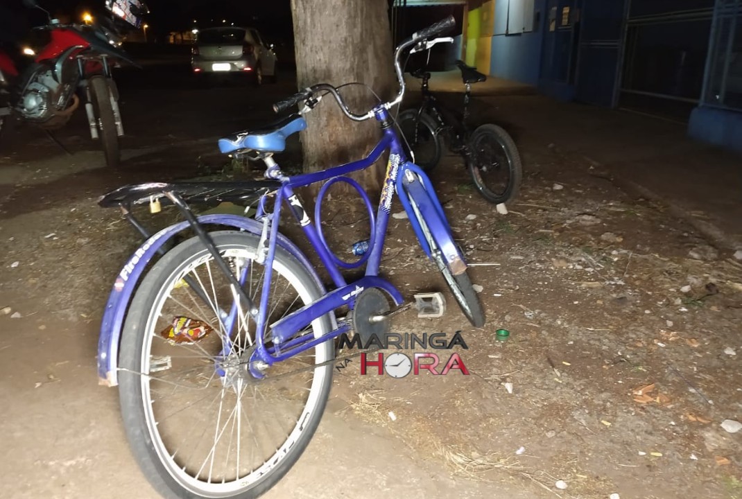 foto de Três pessoas entre elas duas crianças são atropeladas no Contorno Sul de Maringá, motorista foge sem prestar socorro