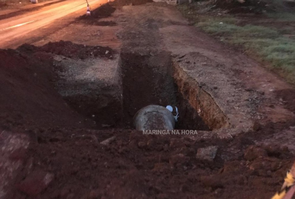 foto de Manutenção em Avenida provoca queda de motociclista em Paiçandu