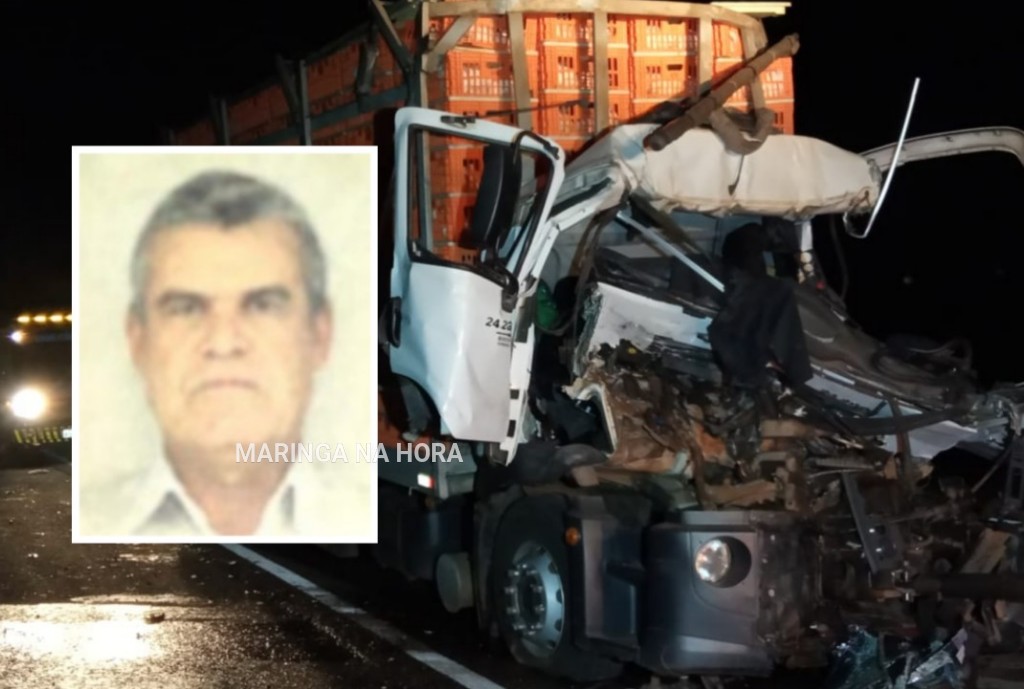 foto de Motorista de caminhão morre ao bater em traseira de carreta na BR-376 em Mandaguari