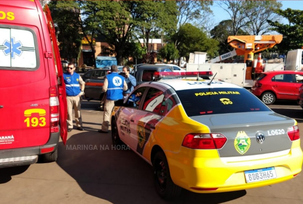 foto de Homem é baleado após agredir policial militar durante briga de trânsito em Maringá