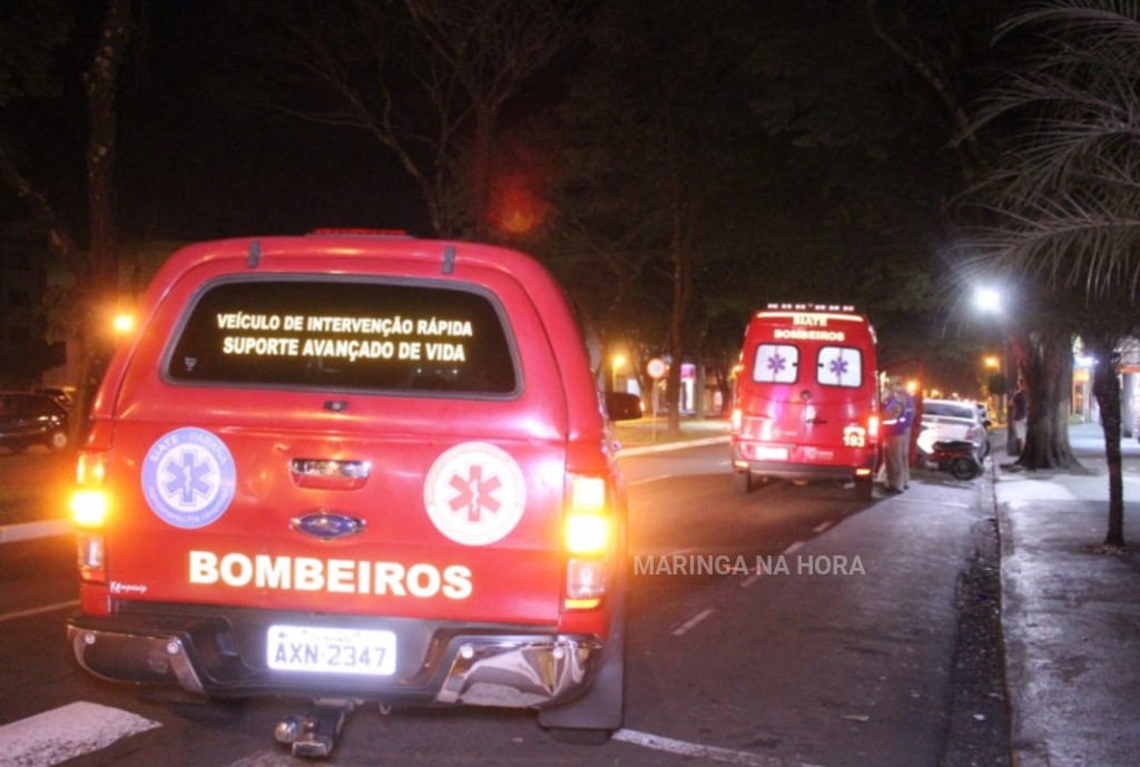 foto de Mulher de 60 anos sofre traumatismo craniano após atropelamento em avenida de Maringá