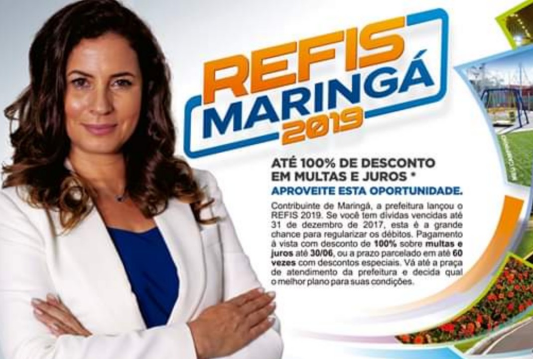 foto de Refis Maringá 2019: oportunidade para colocar as contas em dia