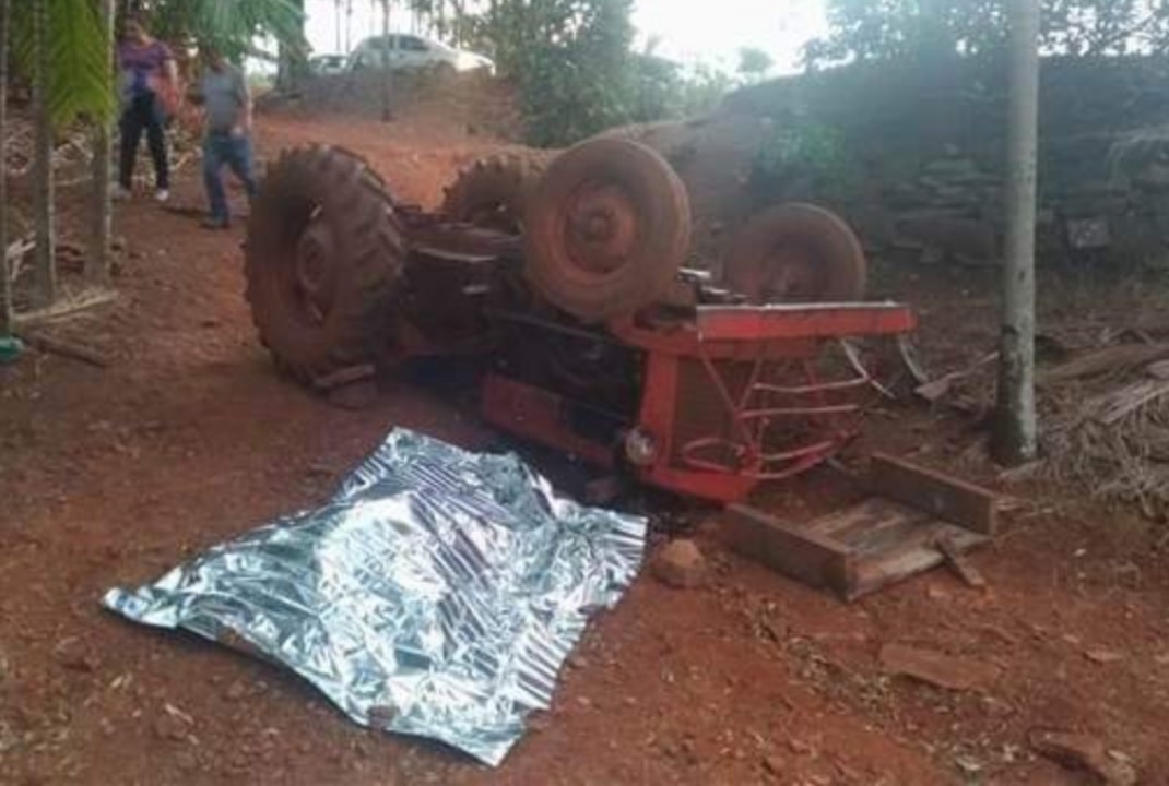 foto de Fatalidade - Agricultor morre esmagado pelo próprio trator em Rolândia