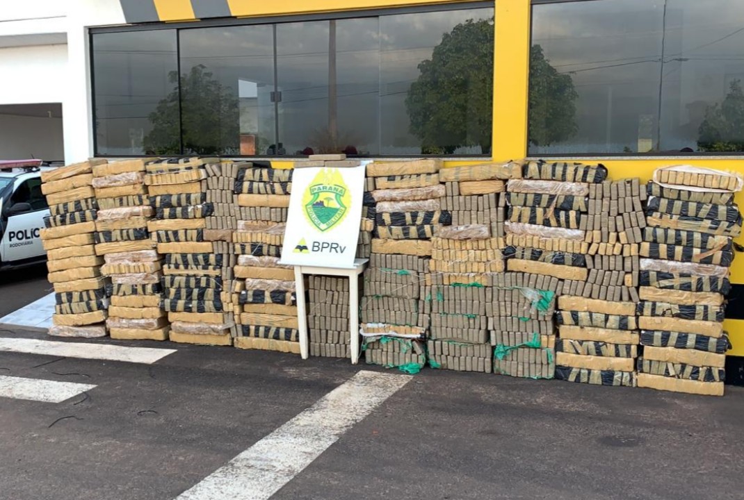 foto de Grande apreensão de drogas na região noroeste 