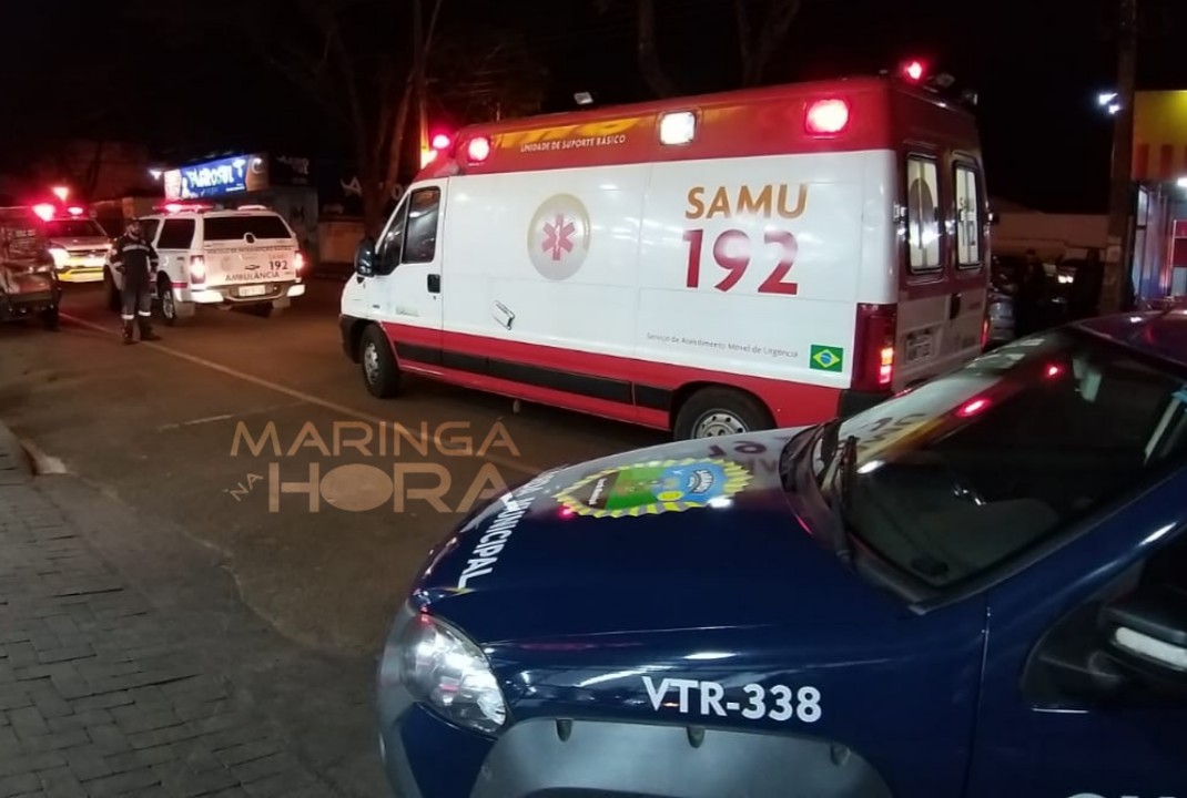 foto de Homem tem surto, invade mercado e corre atrás de clientes com faca na mão em Sarandi 