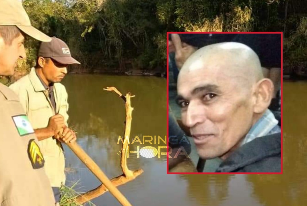 foto de Homem que estava desaparecido é encontrado morto dentro de Rio na região de Maringá 