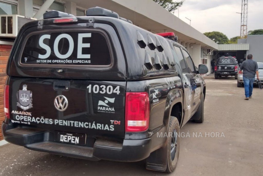 foto de Princípio de motim no mini-presídio de Maringá