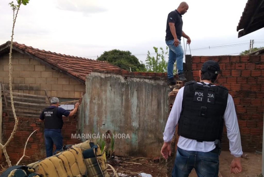 foto de PC e PM realizam operação no Conjunto Santa Felicidade em Maringá