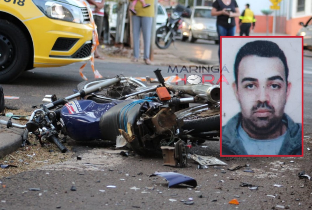 foto de Motociclista morre a caminho do trabalho após acidente com ônibus em Maringá