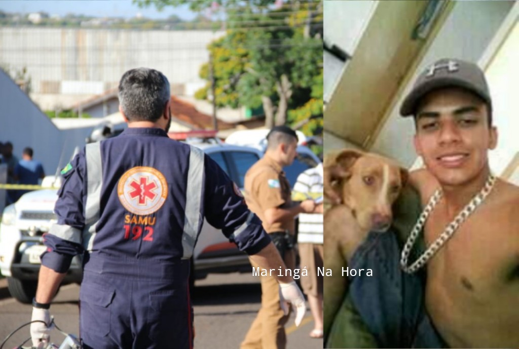 foto de Jovem é executado a tiros no quintal da casa onde morava em Maringá