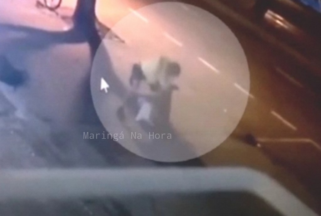 foto de Vídeo mostra homem agredindo violentamente uma mulher em Maringá