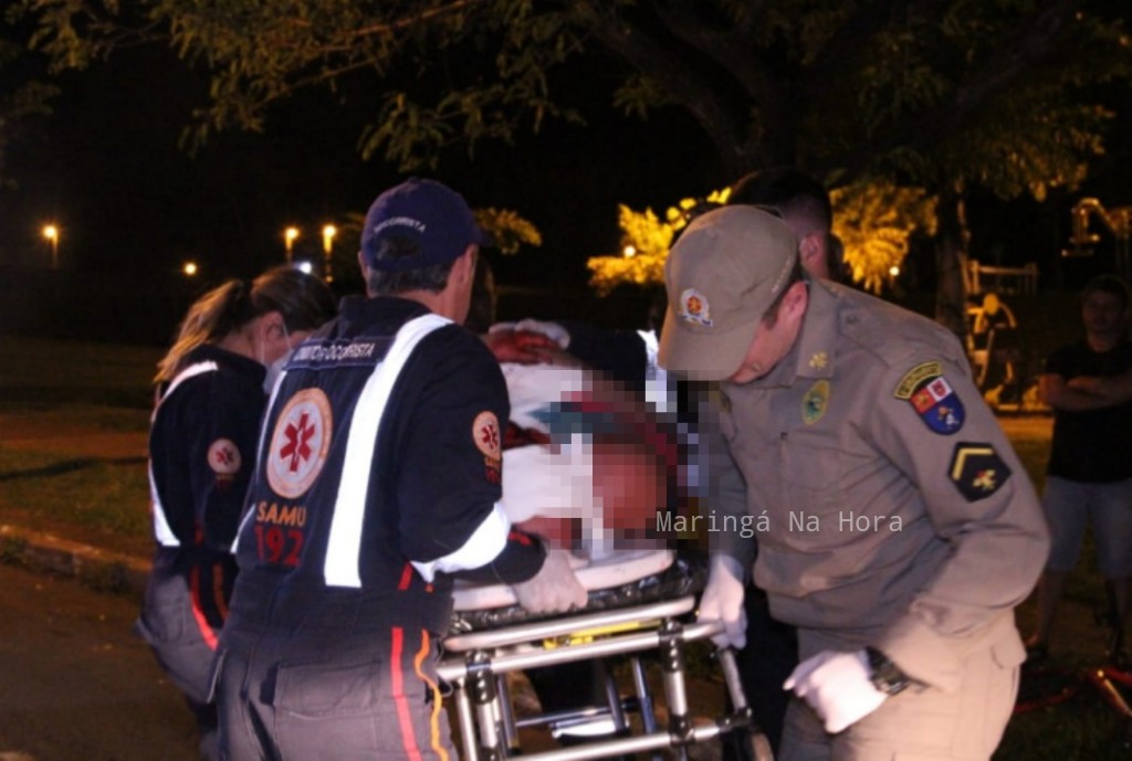 foto de Trauma de crânio - Ciclista é socorrido inconsciente em Maringá 