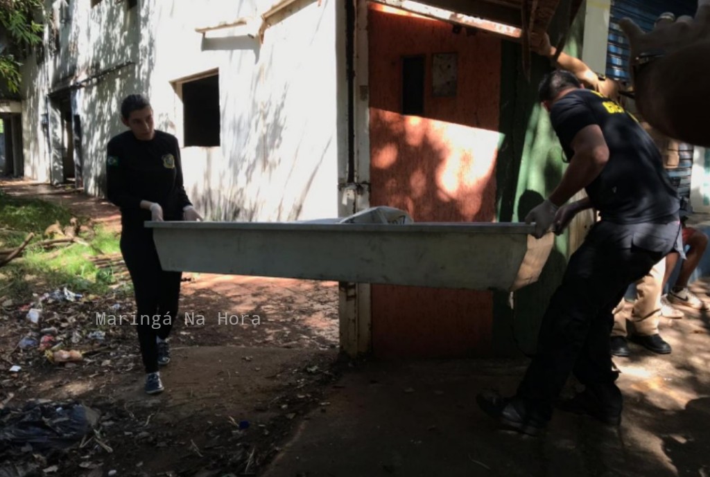 foto de Bombeiros encontram corpo carbonizado em academia abandonada em Maringá