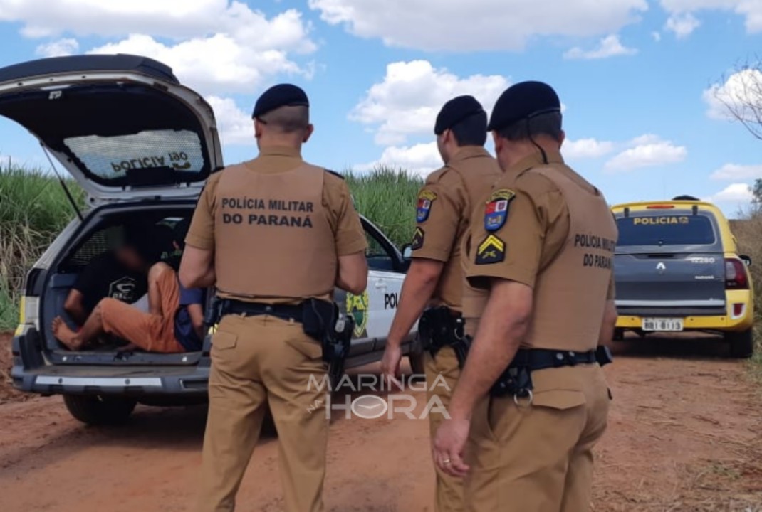 foto de Polícia Militar recaptura dois presos que fugiram da cadeia de Mandaguaçu