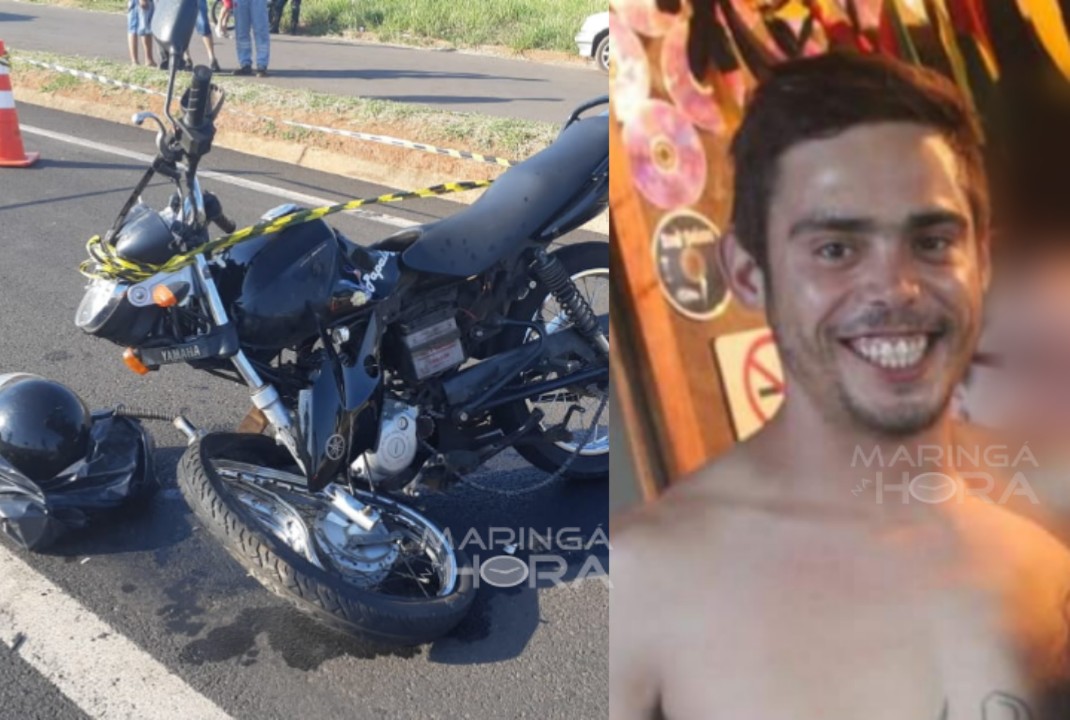 foto de Motociclista morre ao bater em carreta na BR-376 entre Mandaguaçu e o Distrito de Iguatemi