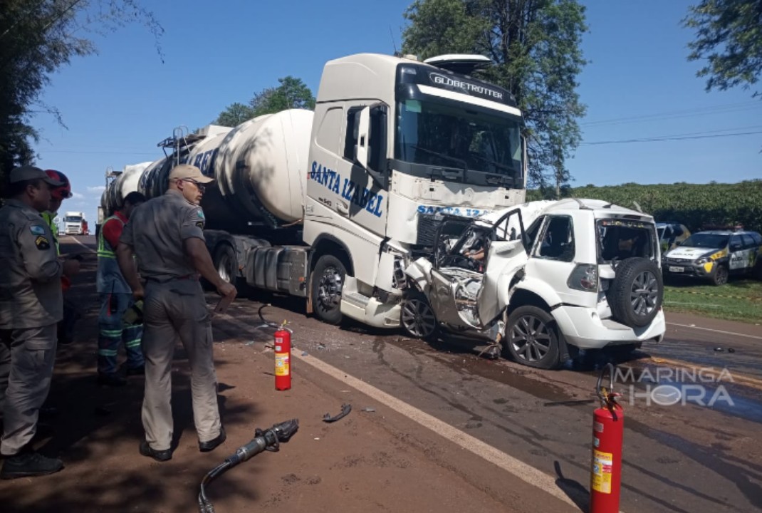 foto de Caminhonete de Mandaguari se envolve em acidente com óbito na região de Londrina