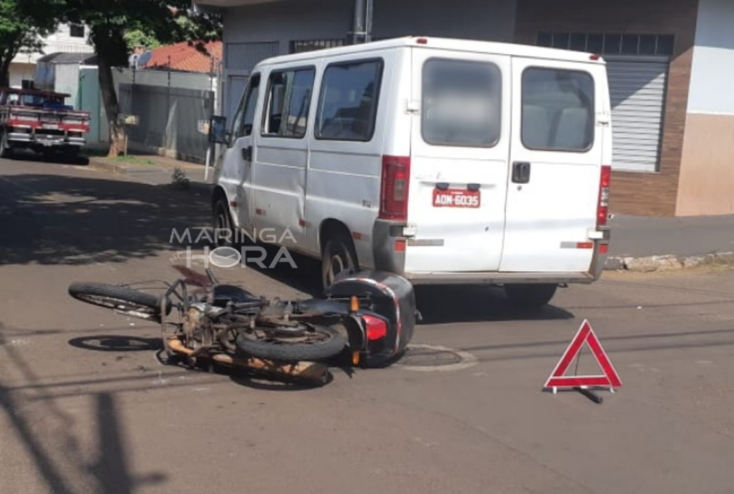 foto de Motociclista fica inconsciente após grave acidente em Sarandi 