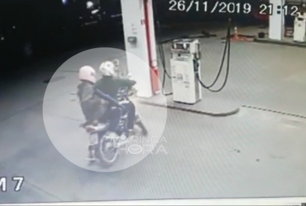 foto de Criminosos assaltam posto de gasolina com fuzil em Maringá