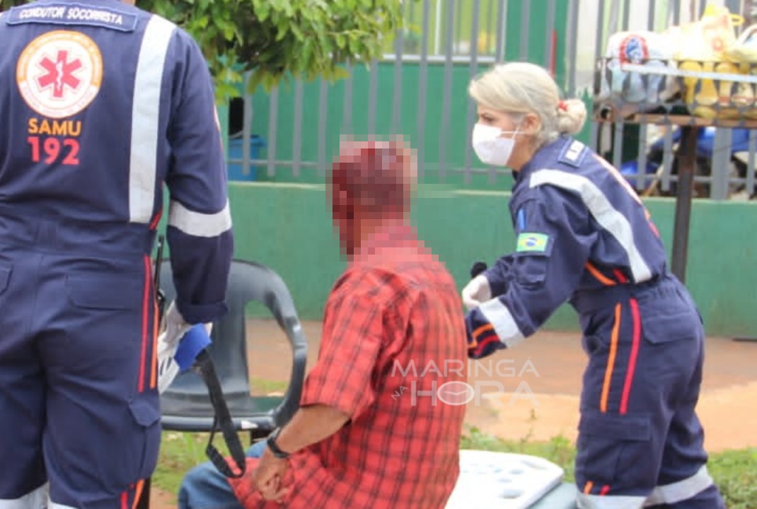 foto de Após agressão, pai esfaqueia filho para se defender em Sarandi