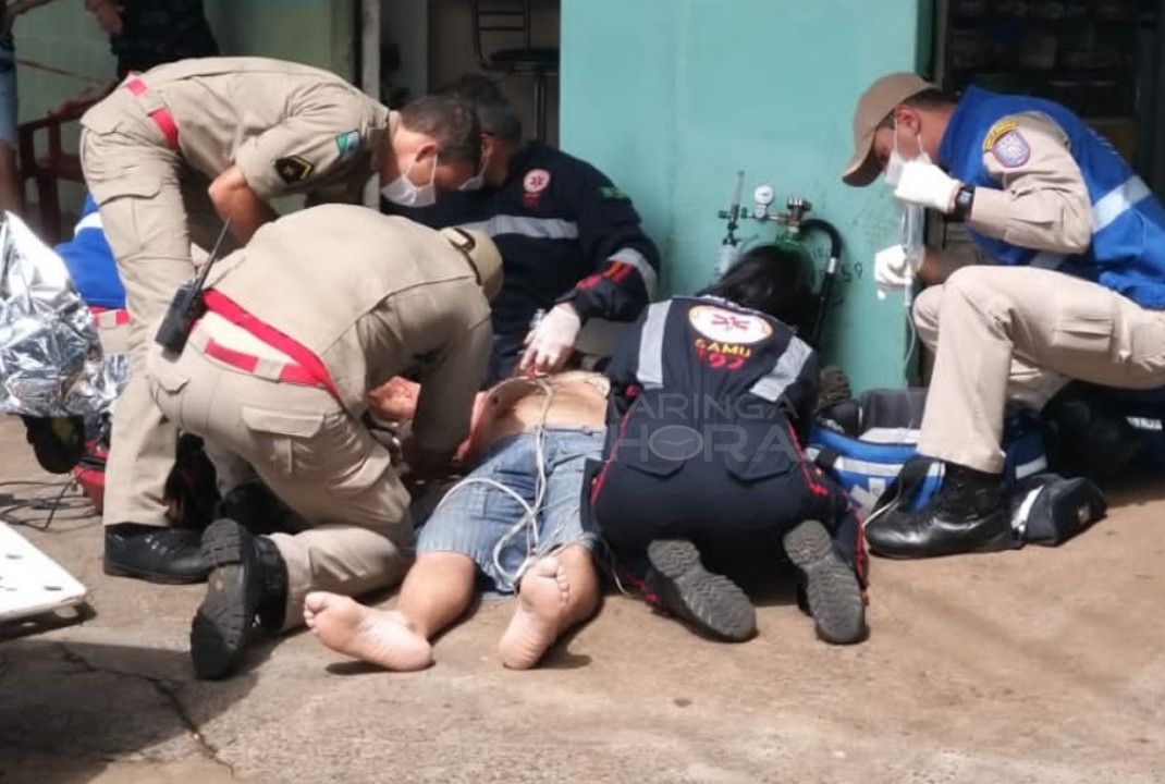 foto de Homem tem pulmão perfurado com faca durante tentativa de homicídio em Maringá