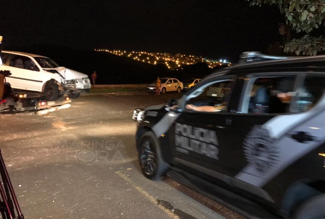 foto de Motorista foge da PM e perseguição termina em acidente em Maringá