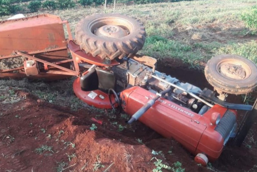 foto de Fatalidade –Trator tomba e mata trabalhador em Apucarana