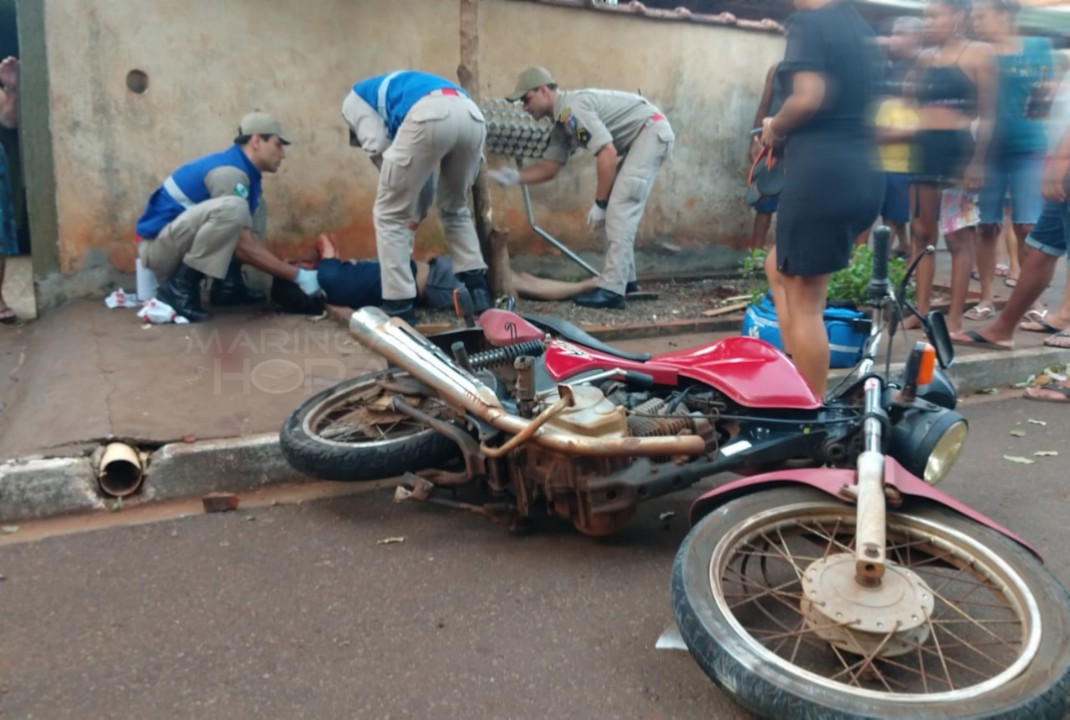 foto de Jovem de 22 anos sofre parada cardiorrespiratória após bater moto em Paiçandu