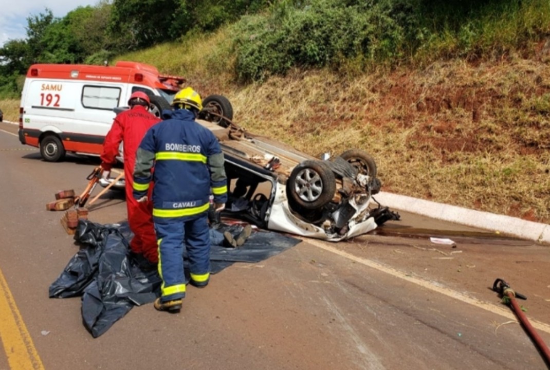 foto de Empresário morre em grave acidente entre as cidades de Campo Mourão e Farol