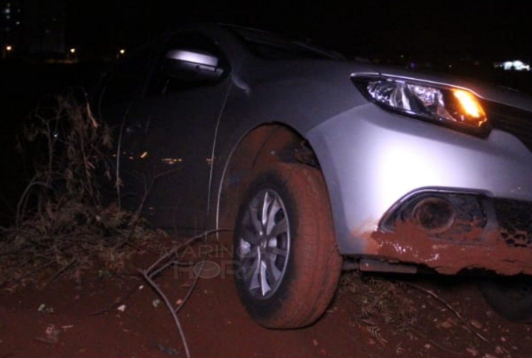 foto de Durante roubo em Maringá, motorista é agredido e mulher é levada como refém