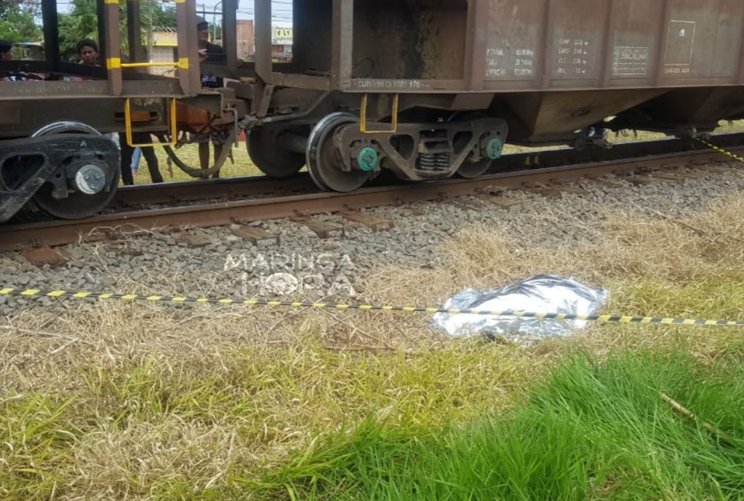 foto de Idoso morre atropelado na linha de trem em Sarandi