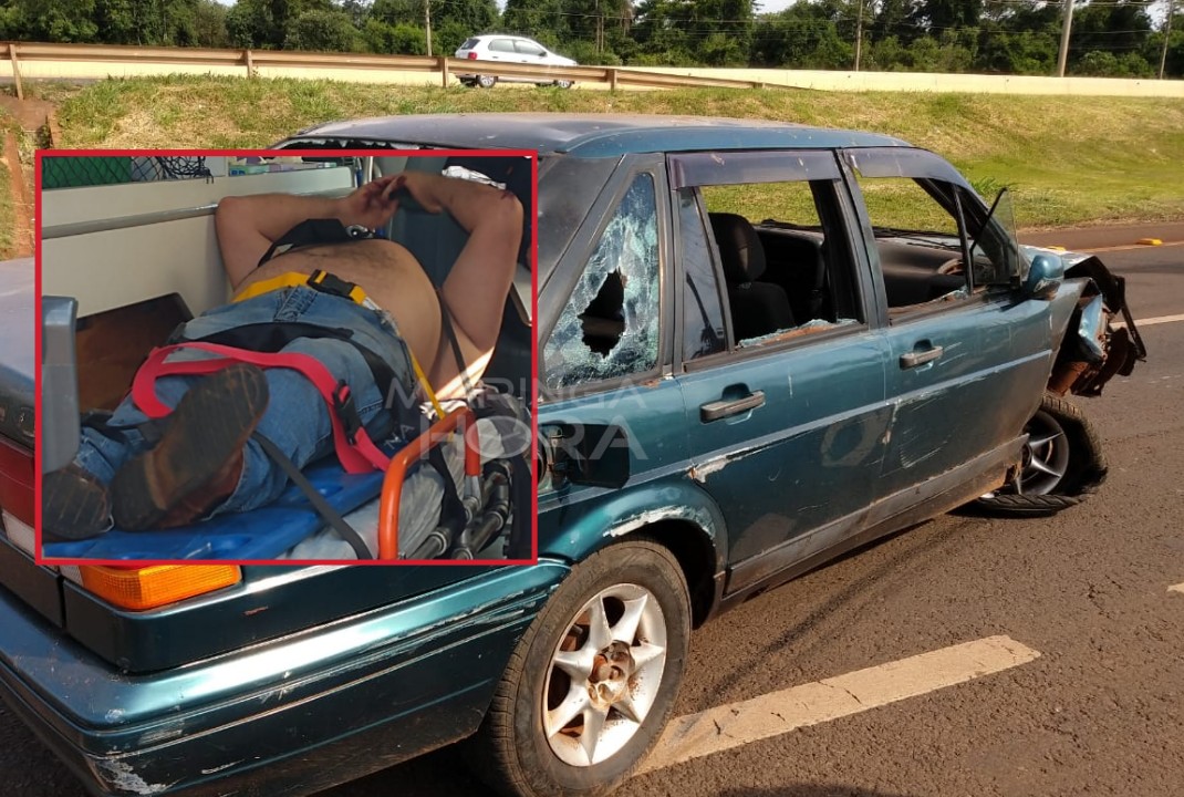 foto de Homem é agredido a marteladas após briga de trânsito entre Maringá e Paiçandu