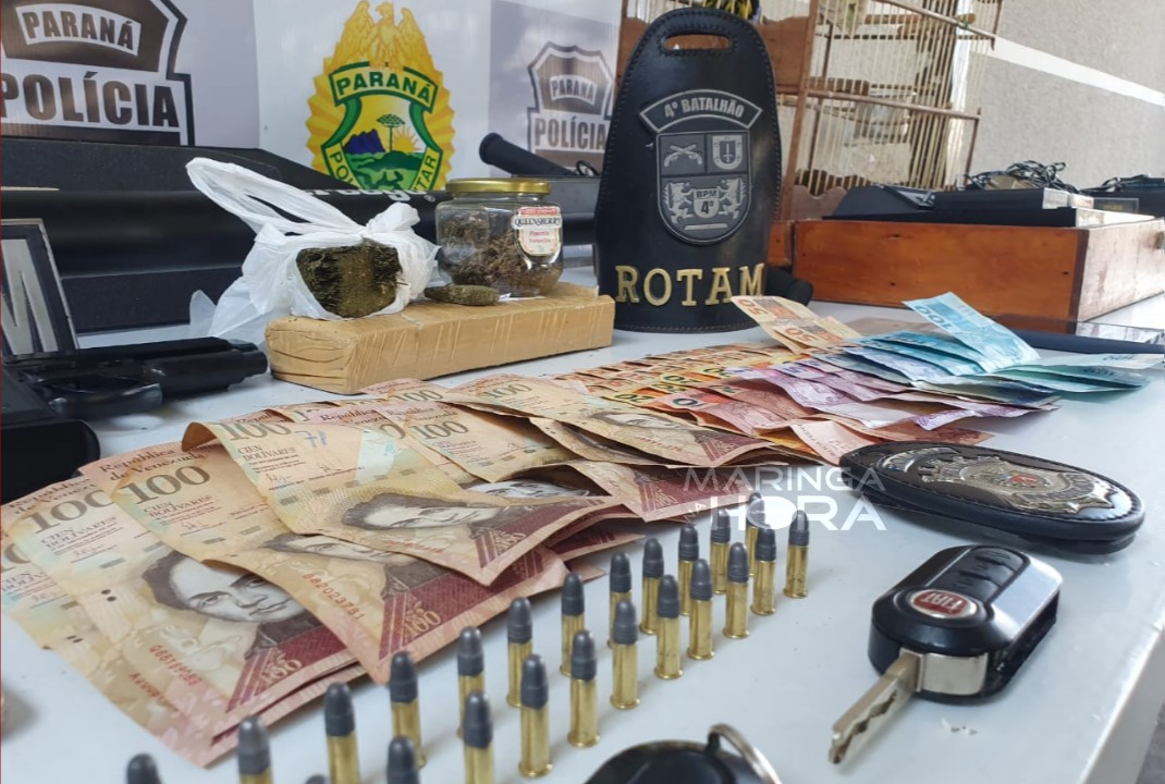 foto de Polícia prende quadrilha especializada em furtos de casas em Maringá