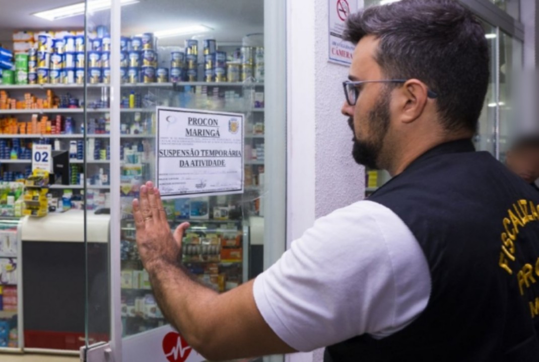 foto de Procon fecha farmácias por venda abusiva de álcool em gel em Maringá 