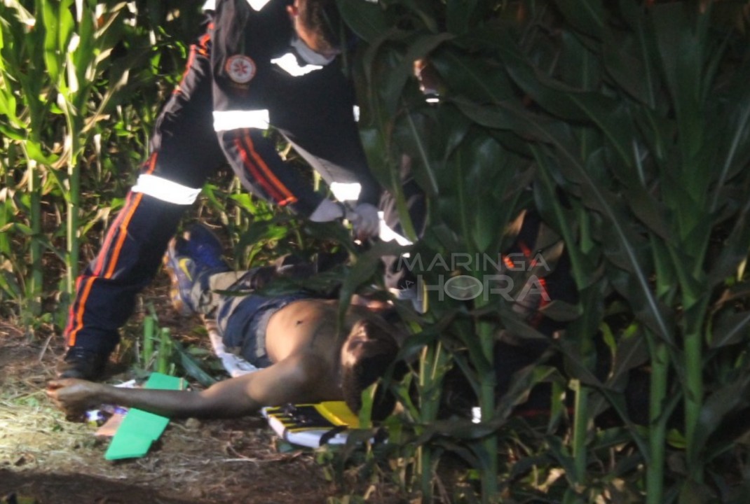 foto de Homem é baleado ao tentar jogar drogas e celulares para interior de presídio de Maringá