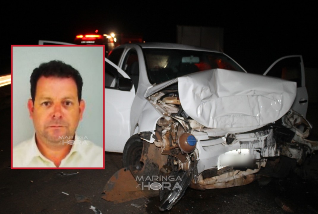 foto de Motorista morre após bater carro em manilha de concreto, próximo de Doutor Camargo